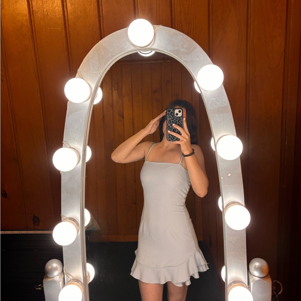 Lucy in the Sky Gray Mini Dress